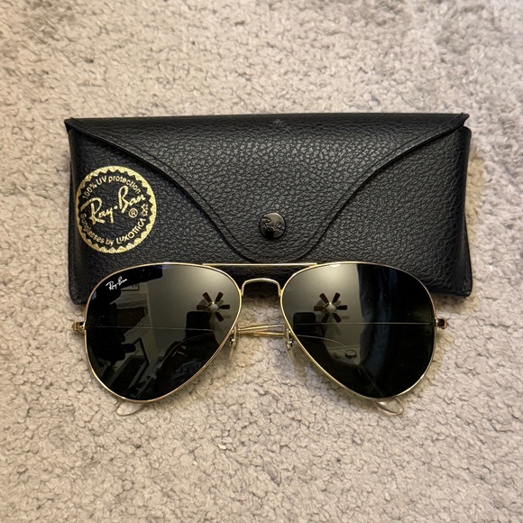 Ray-Ban Aviator Sunglasses - Picture 2 of 2